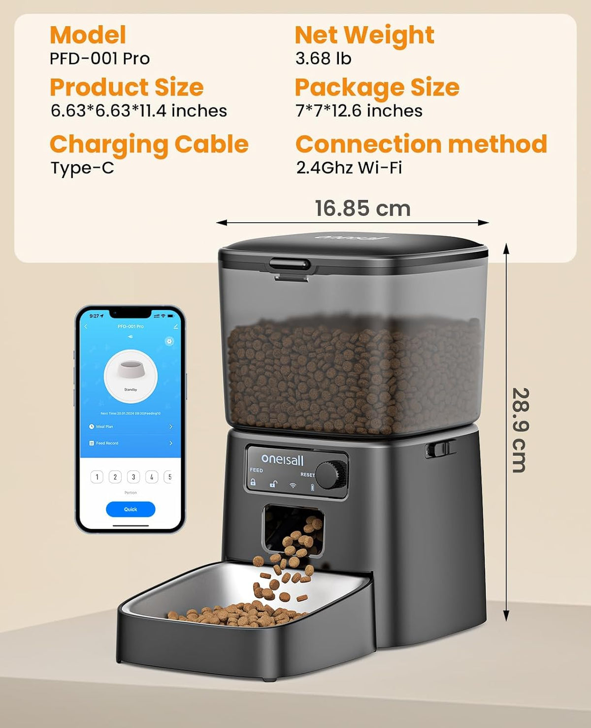 Automatic Wifi Cat Feeder