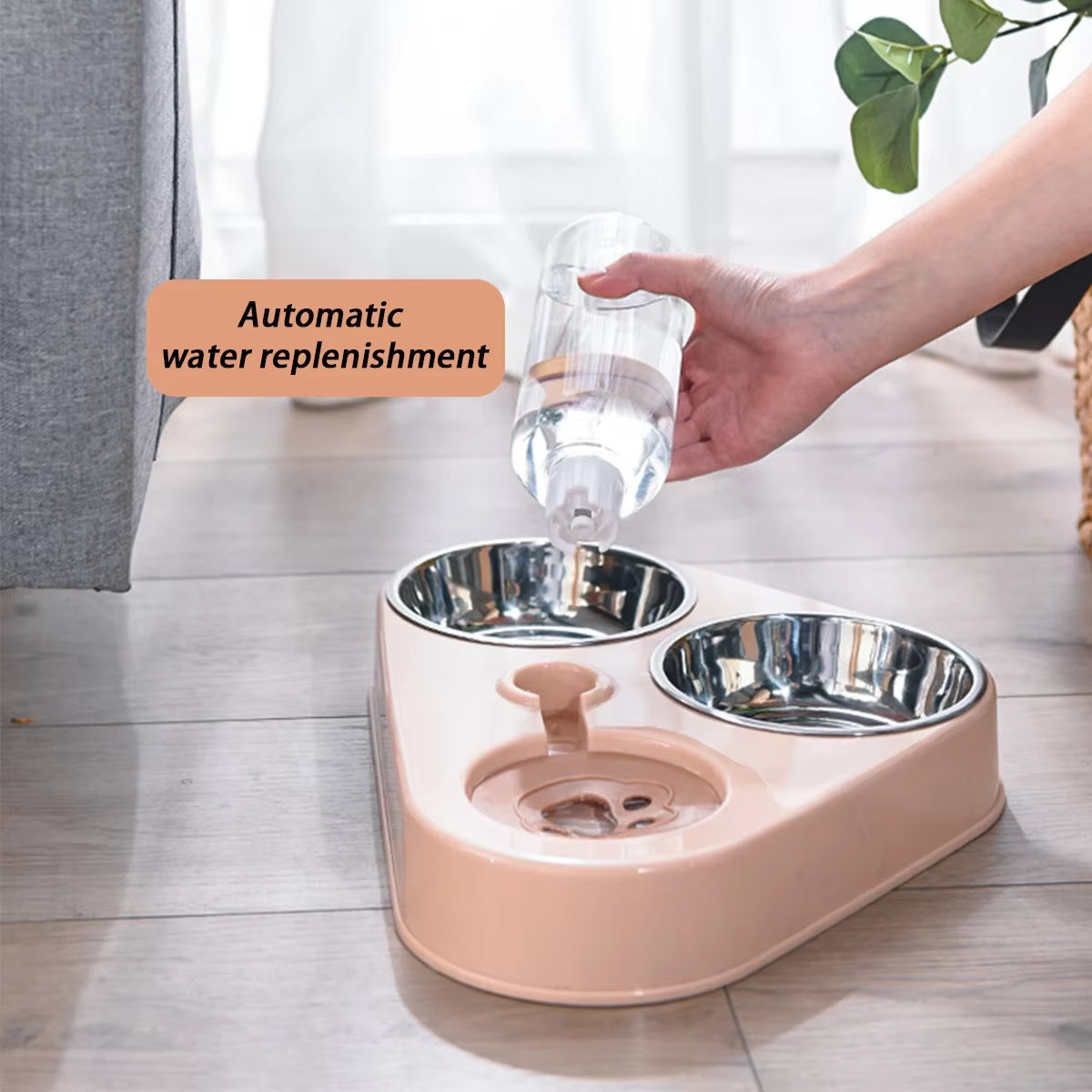 DuoFlow Spill-Free Feeder & Hydration Station